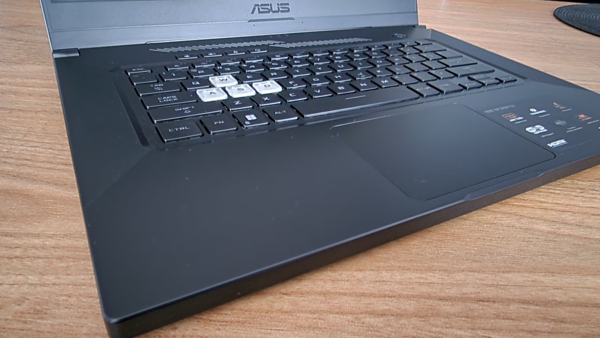 laptop ASUS TUF DASH F15 gaming I5 16GB 512GB RTX 3050 stan idealny