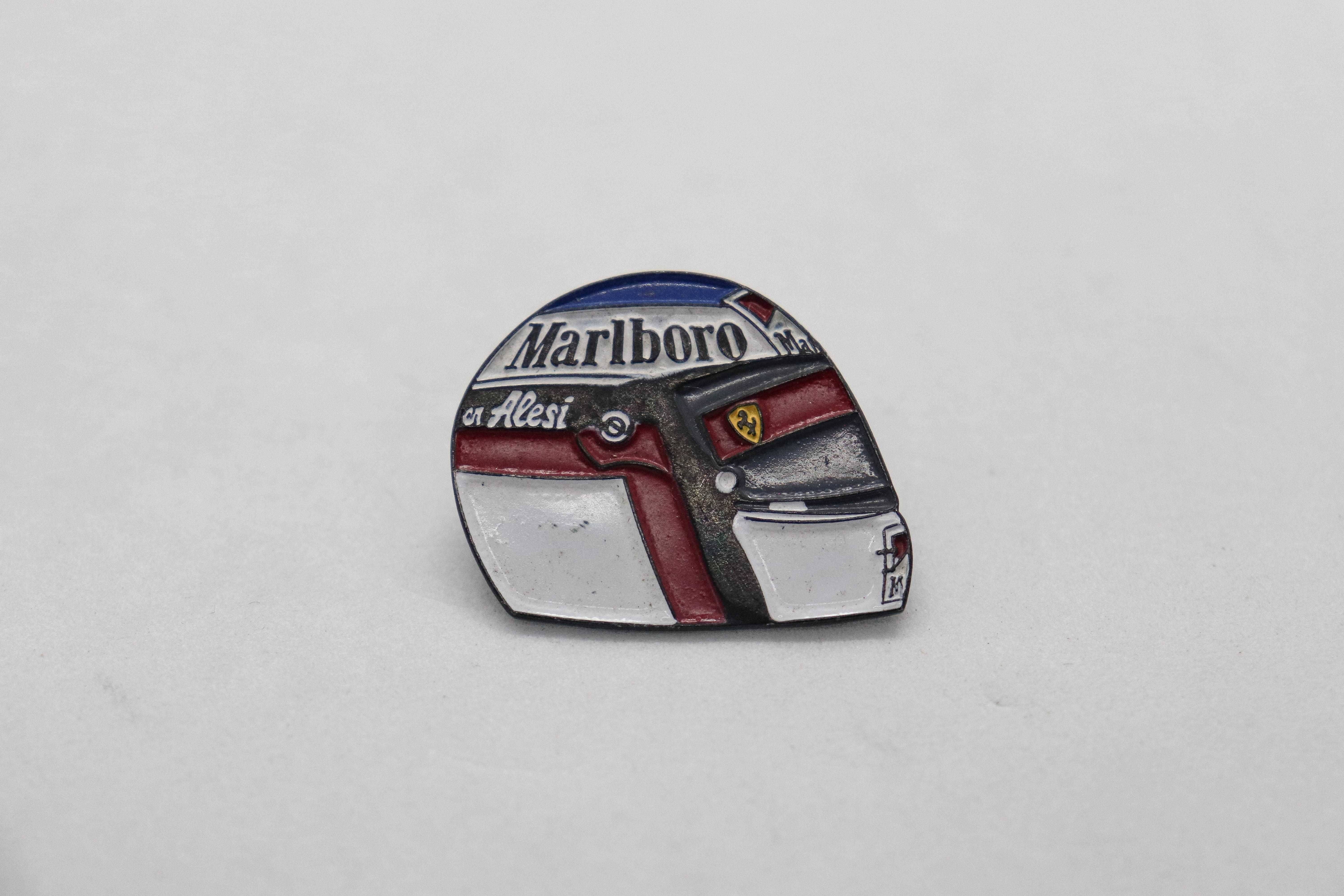 5 Pin´s Marlboro, Alain Prost, Jean Alesi, Formula 1/F1| Automobilia