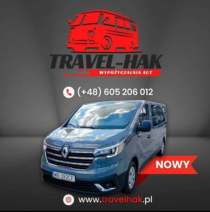 Wynajem samochodów aut busów 9 osobowy
