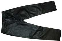 ZEUS ELEGANT 52/54 L/XL W34 L31 PAS 90  męskie skórzane skóra genuine
