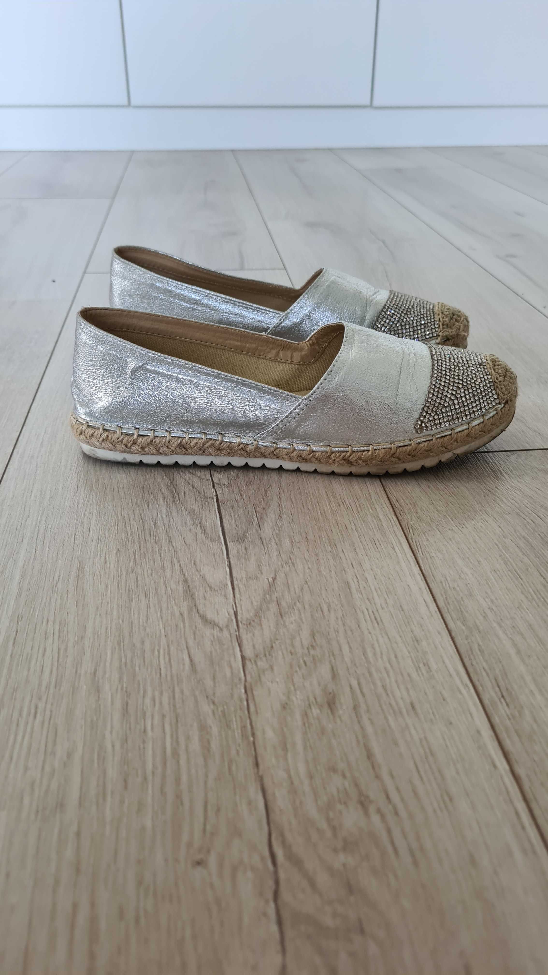 Espadryle roz.36