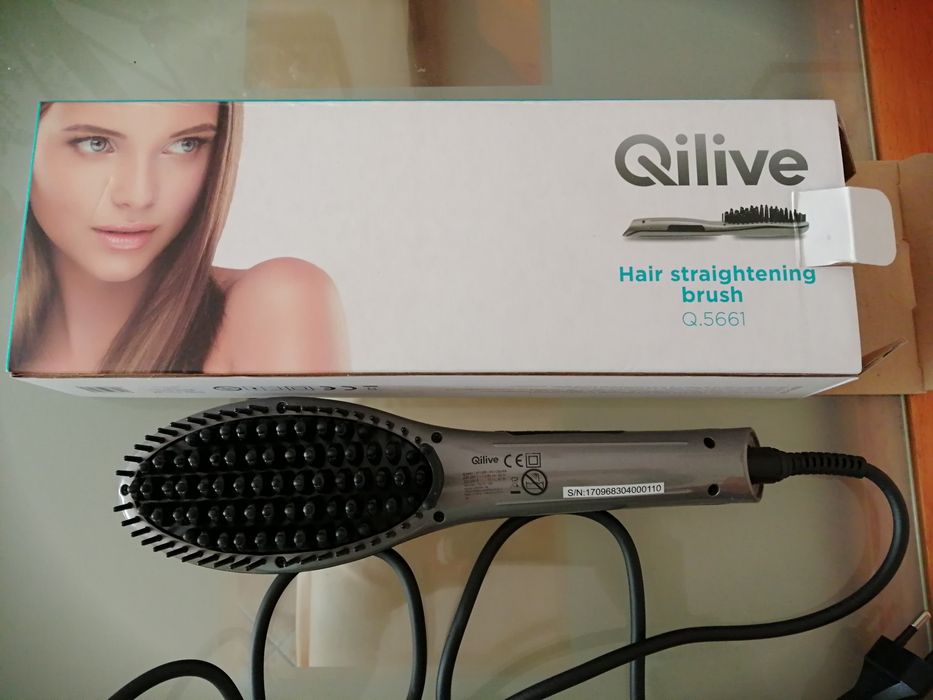 Escova de alisar e secar