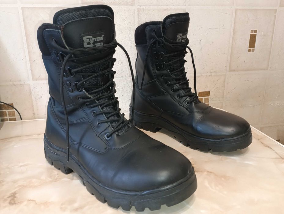 КакНовые Зимние Берцы Grafters Maverik 41p Thinsulate Тактич Ботинки