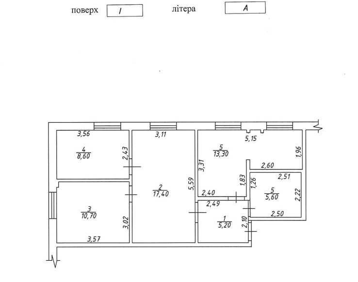 Продаж 3к квартири 62 кв.м на вул.Академіка Тамма (Героїв Сталінграда)