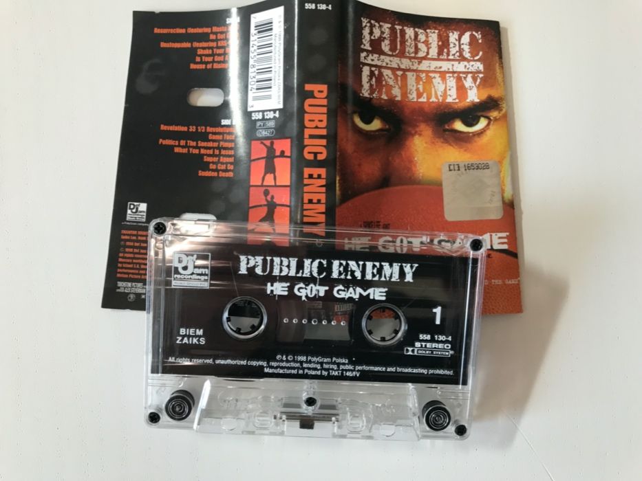 Public Enemy dwie kasety