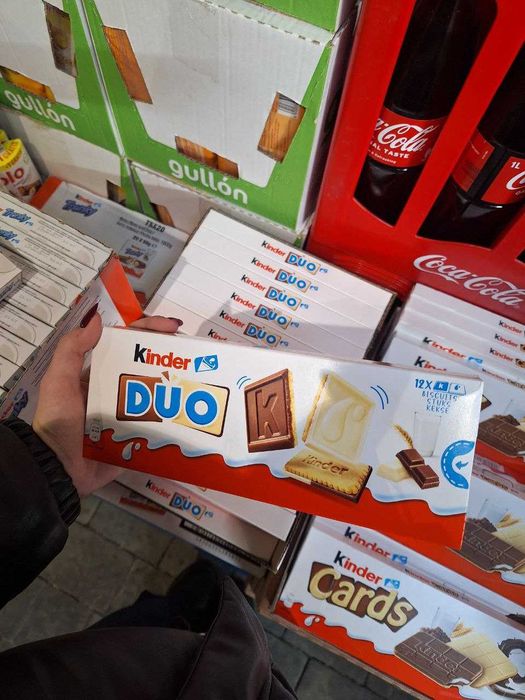 Новорічні солодощі Кіндер Нутела Адвент календарі Кекс Панеттоне