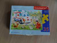 Puzzle karetka 35 szt.