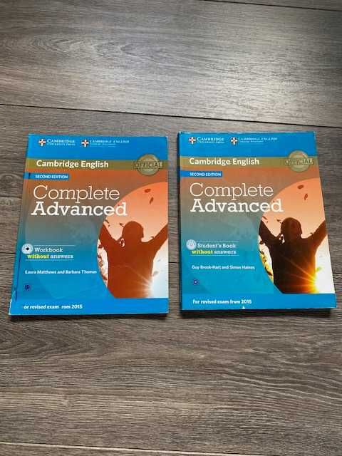 Complete Advanced second edition, pakiet książka + zeszyt ćwiczeń