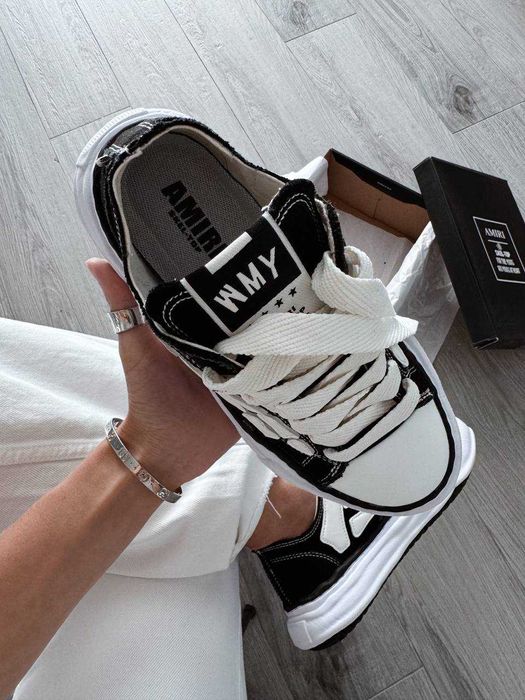 Кросівки AMIRI MMY Bones x Maison MIHARA YASUHIRO Black premium