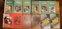 Книги детективы, романы, школьные.