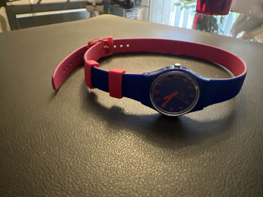 Relogio da Swatch colorido