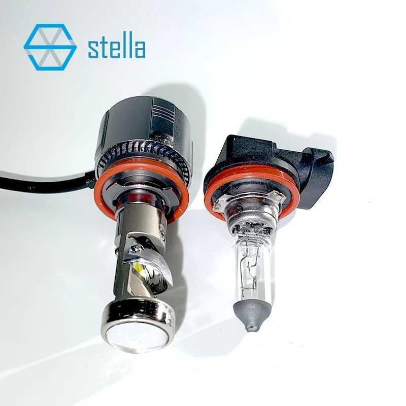 H11 HB3 HB4 мини линза  led лампы  с линзой лед лампы для авто 100w
