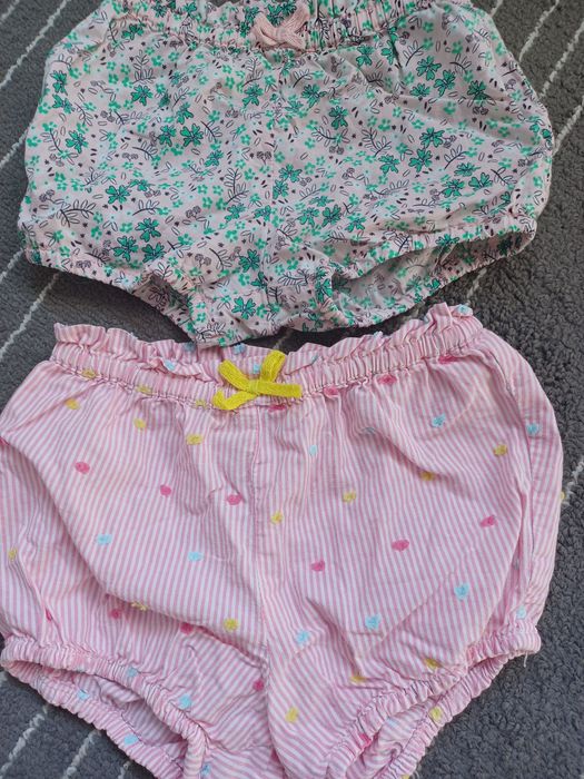 Spodenki dla dziewczynki h&m 74/80