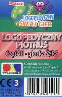 Logopedyczny Piotruś. Część II - głoska Ż/RZ