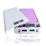 Корпус повербанк. Power bank 8x18650. Индикация уровня заряда. 2 USB