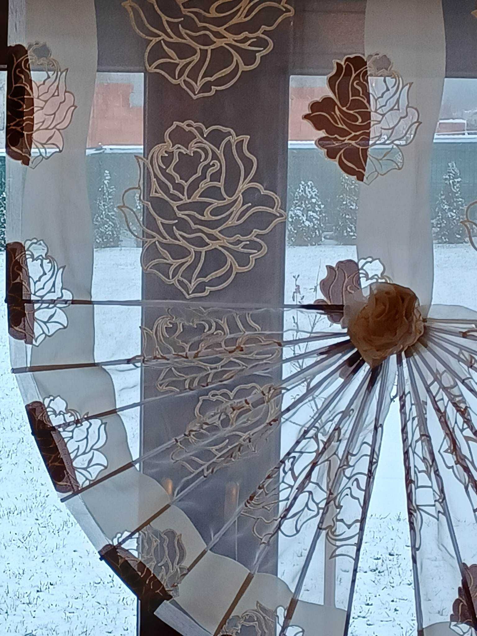Firanka panel wachlarz