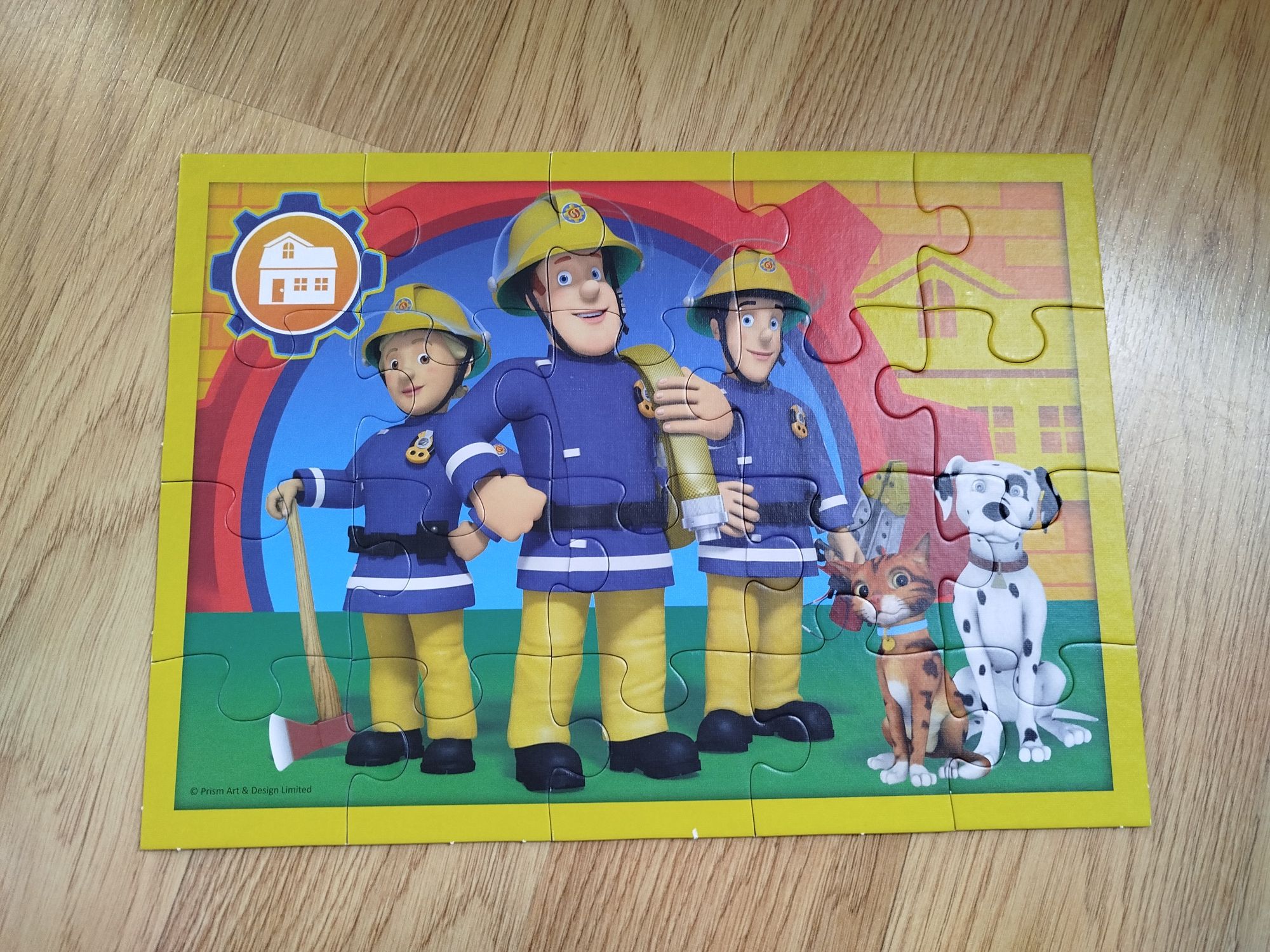 Puzzle Strażak Sam Trefl 4 w 1