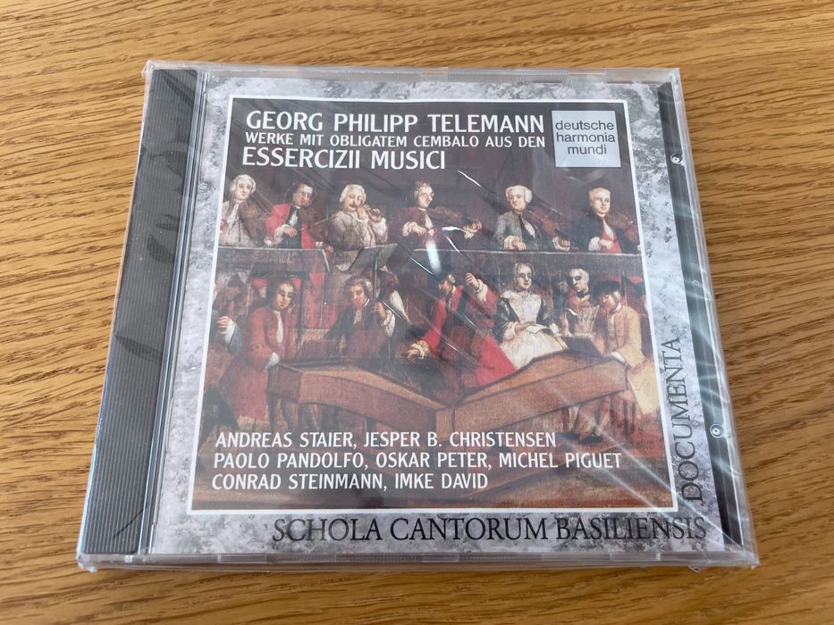 Georg Philipp Telemann Werke Mit Obligaten Cembalo NOWY