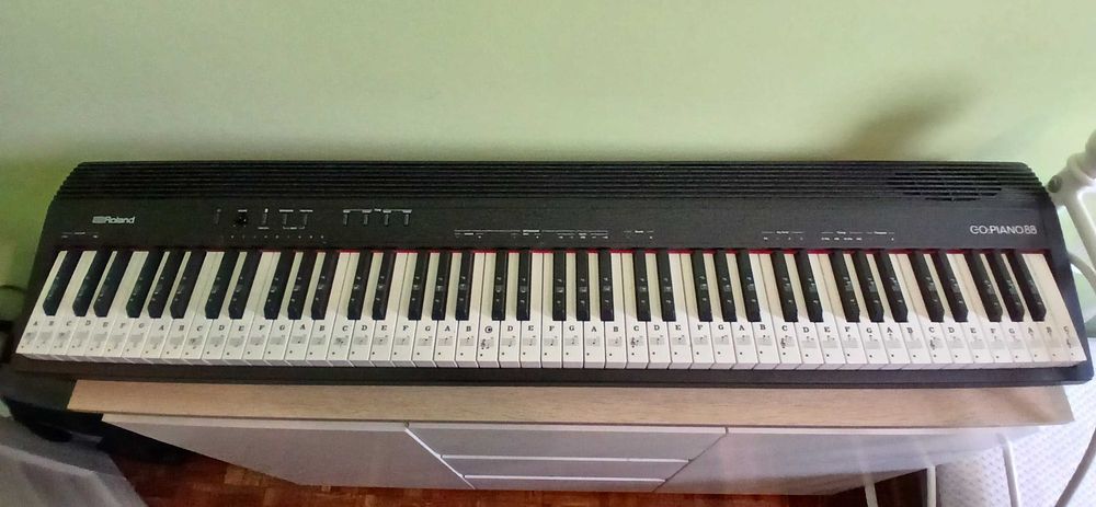 Keyboard Syntezator Pianino cyfrowe Roland GO:PIANO88