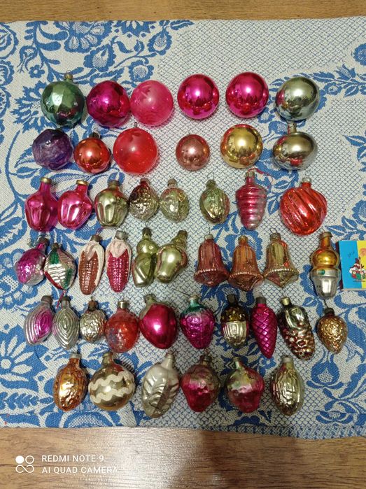 Игрушки ёлочные СССР