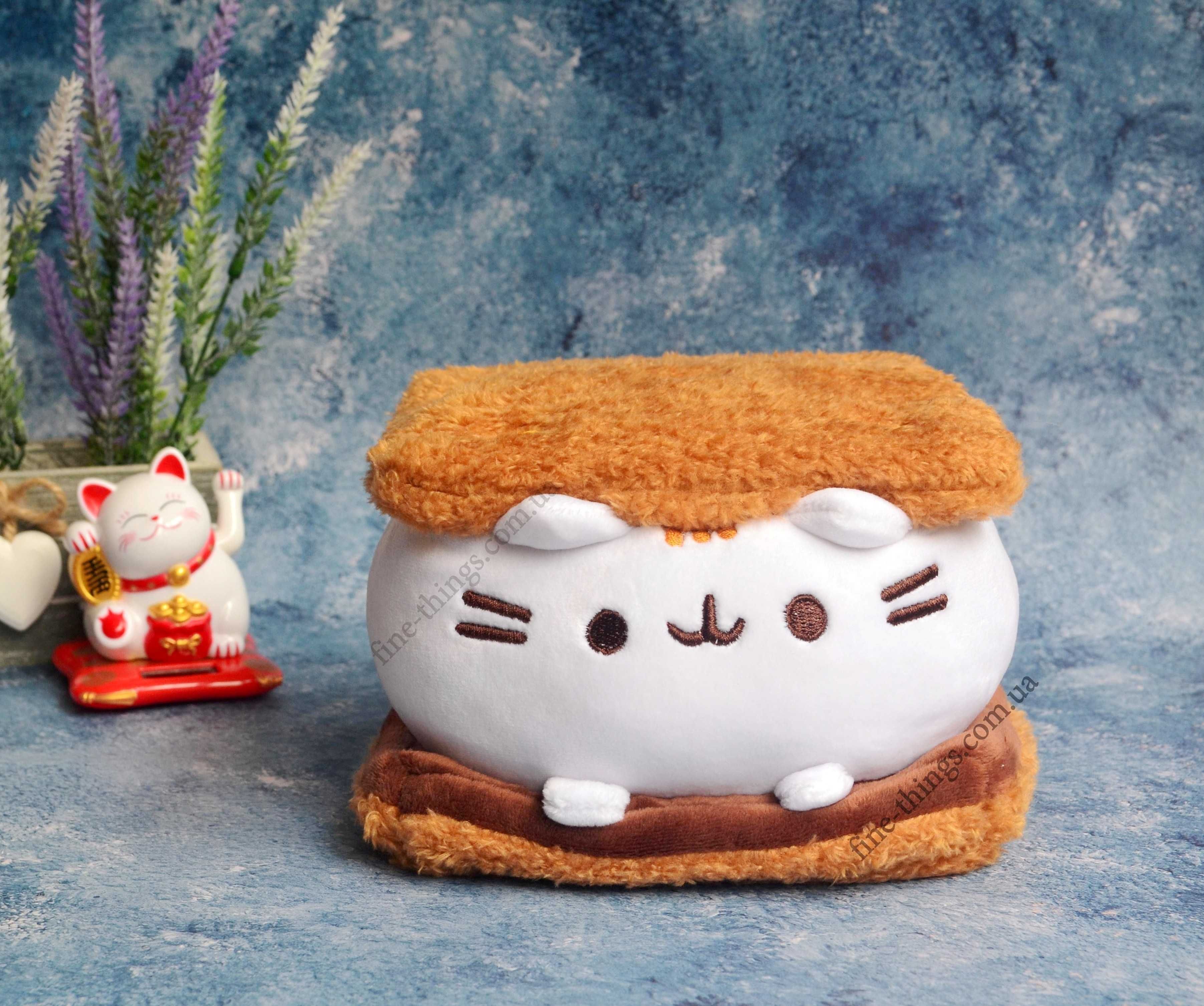 М'яка іграшка кіт Пушин кет, плюшевый котик пушин, Pusheen cat