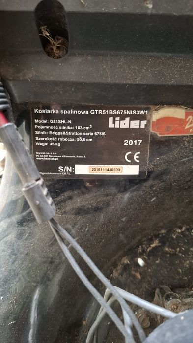Kosiarka z elektrycznym rozruszniem