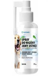 Spray do higieny jamy ustnej pies kot ,eurowet