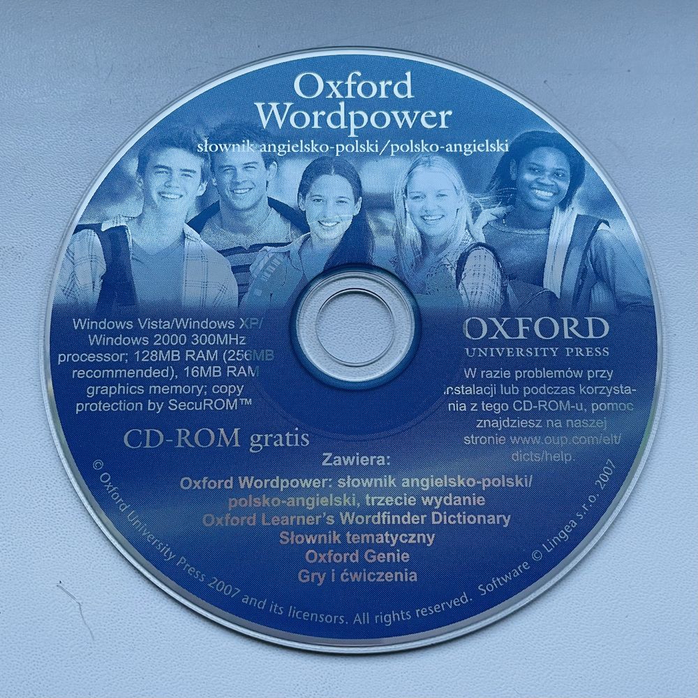Oxford Wordpower + CD (słownik angielsko-polski, polsko-angielski)