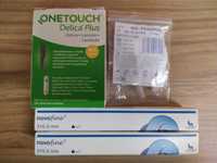 ostrza OneTouch Delica Plus + igły Novofine 6 mm + igły Penofine 5 mm