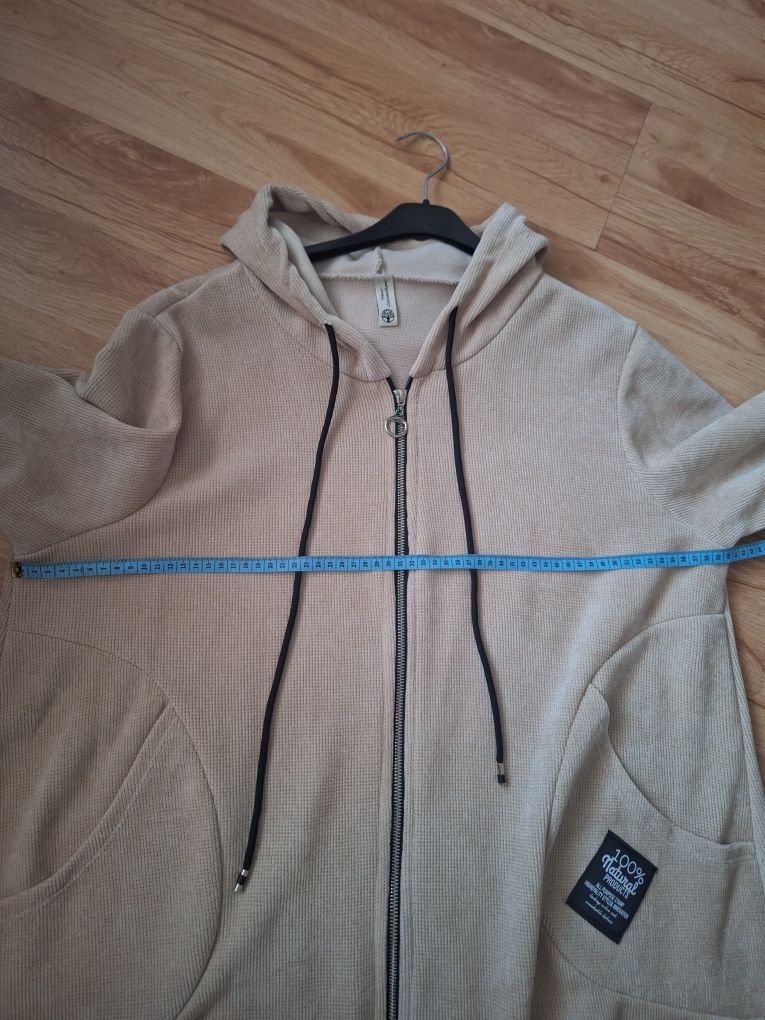 Bluza damska długa oversize