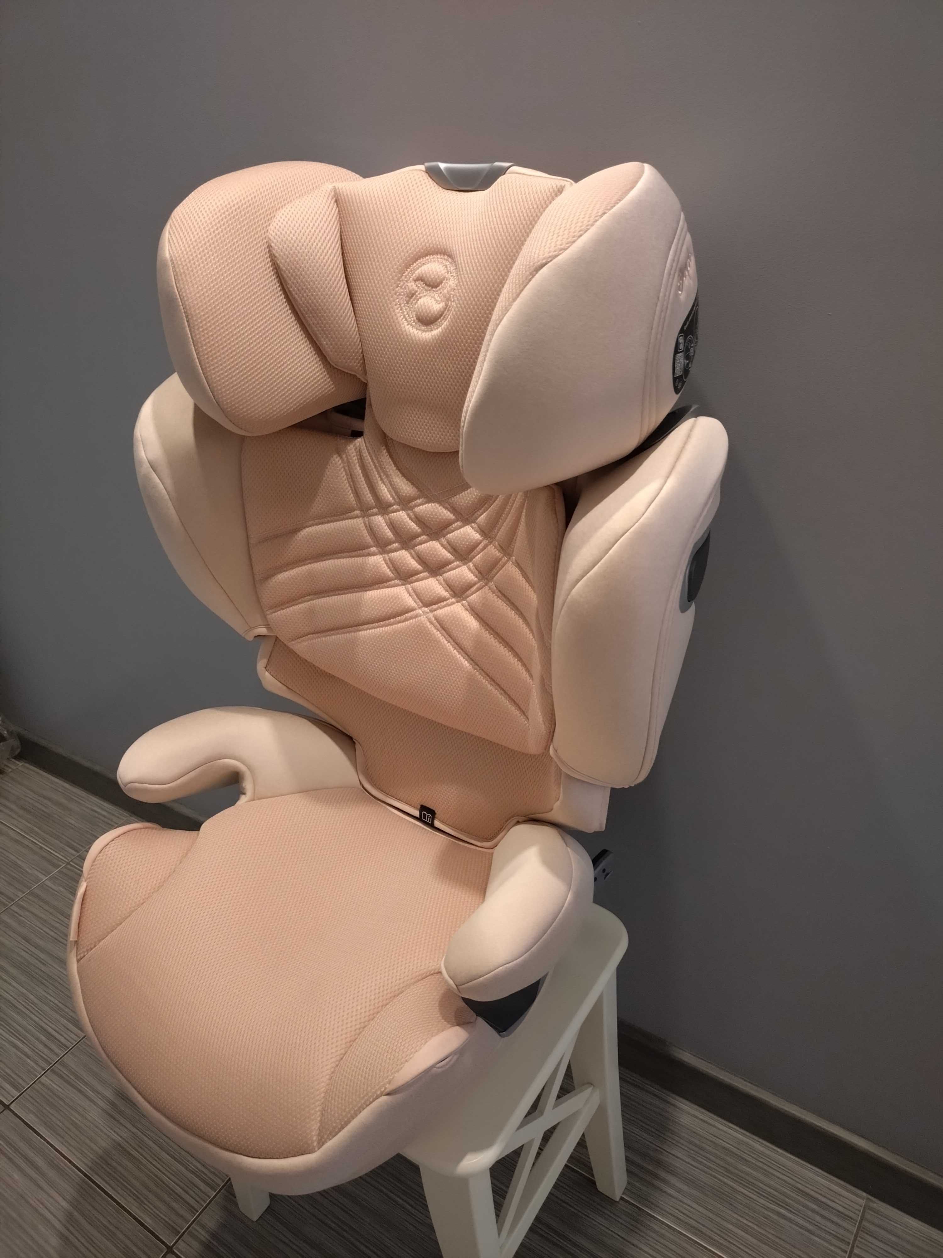 Fotelik samochodowy Cybex Solution T I-Fix Plus Peach Pink