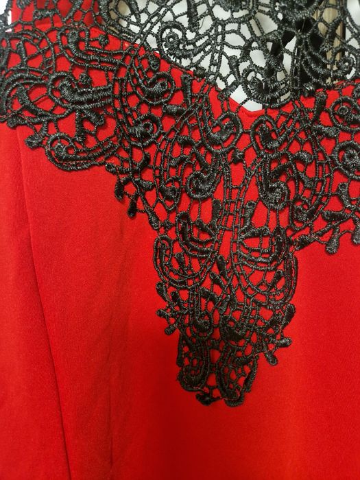 Bluzka czerwona  r 44