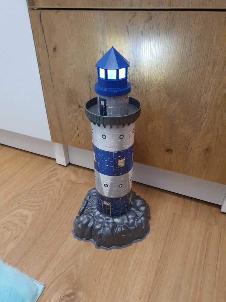 Puzzle 3D Latarnia morska nocą Ravensburger