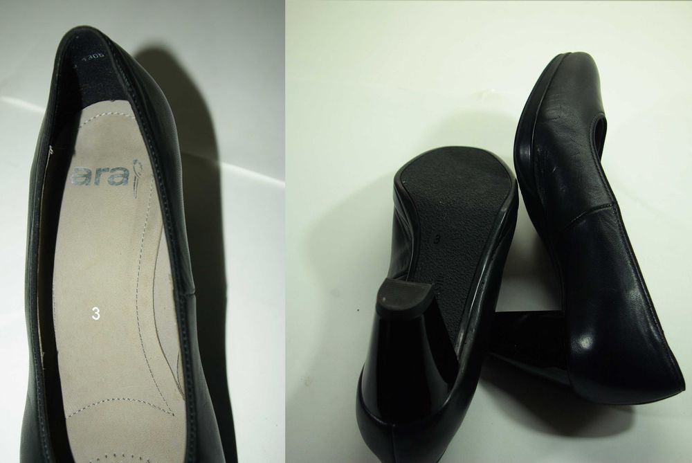 2 pares de sapatos de senhora,  da marca Ara, usados
