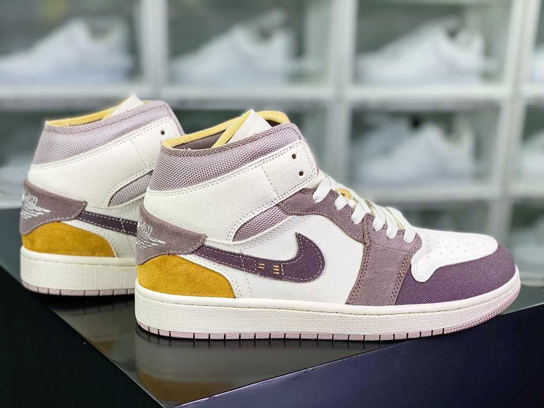 Nike Air Jordan 1 Mid”Lakers” DM9652-