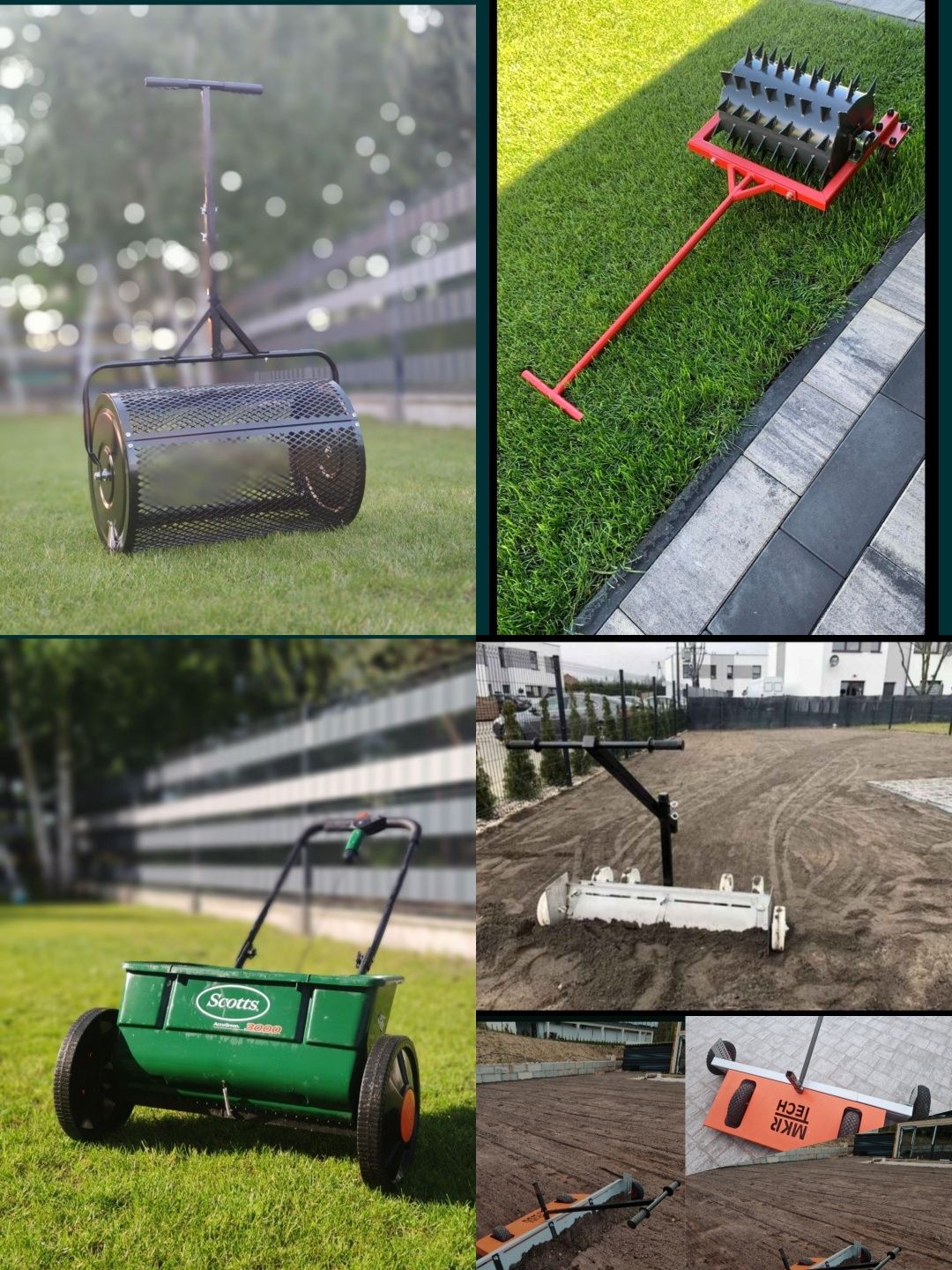Wertykulator rębak glebogryzarka zageszczarka Karcher Stihl
