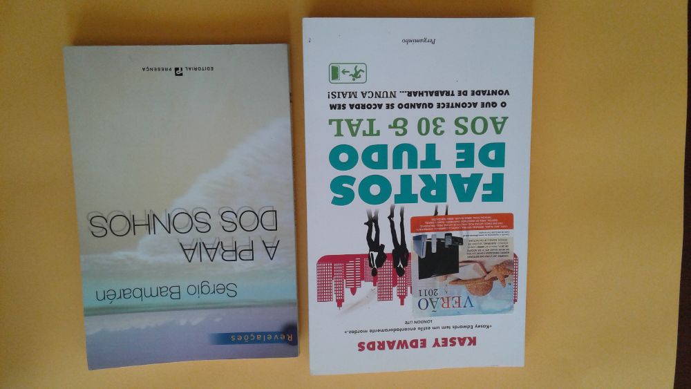 Livros sobre sentimentos, crescimento pessoal, organização, amor