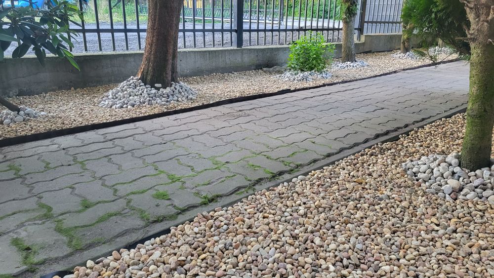 Kamień ozdobny płukany otoczaki suwalskie