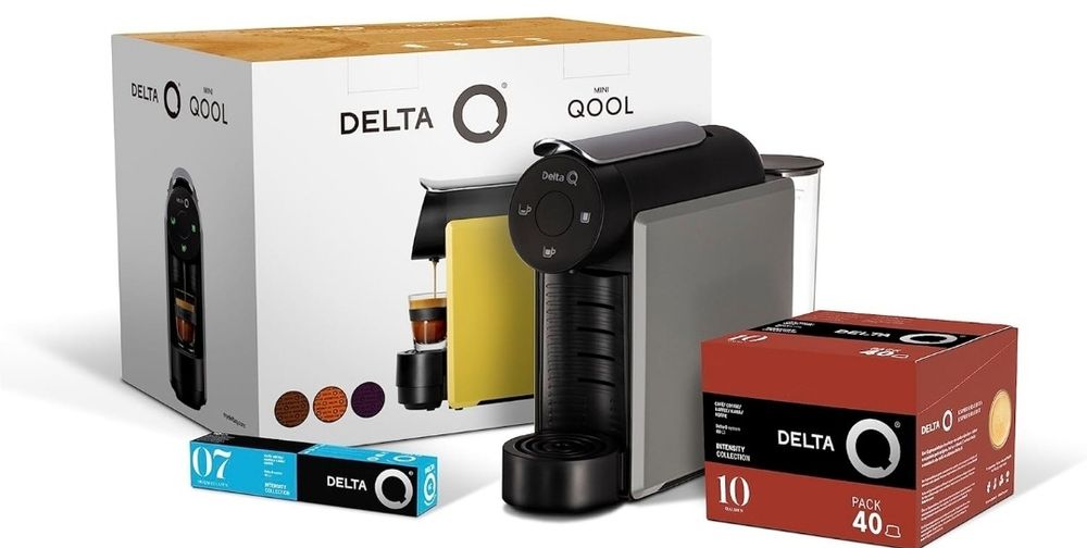 Maquina de café Delta Q nova e embalada