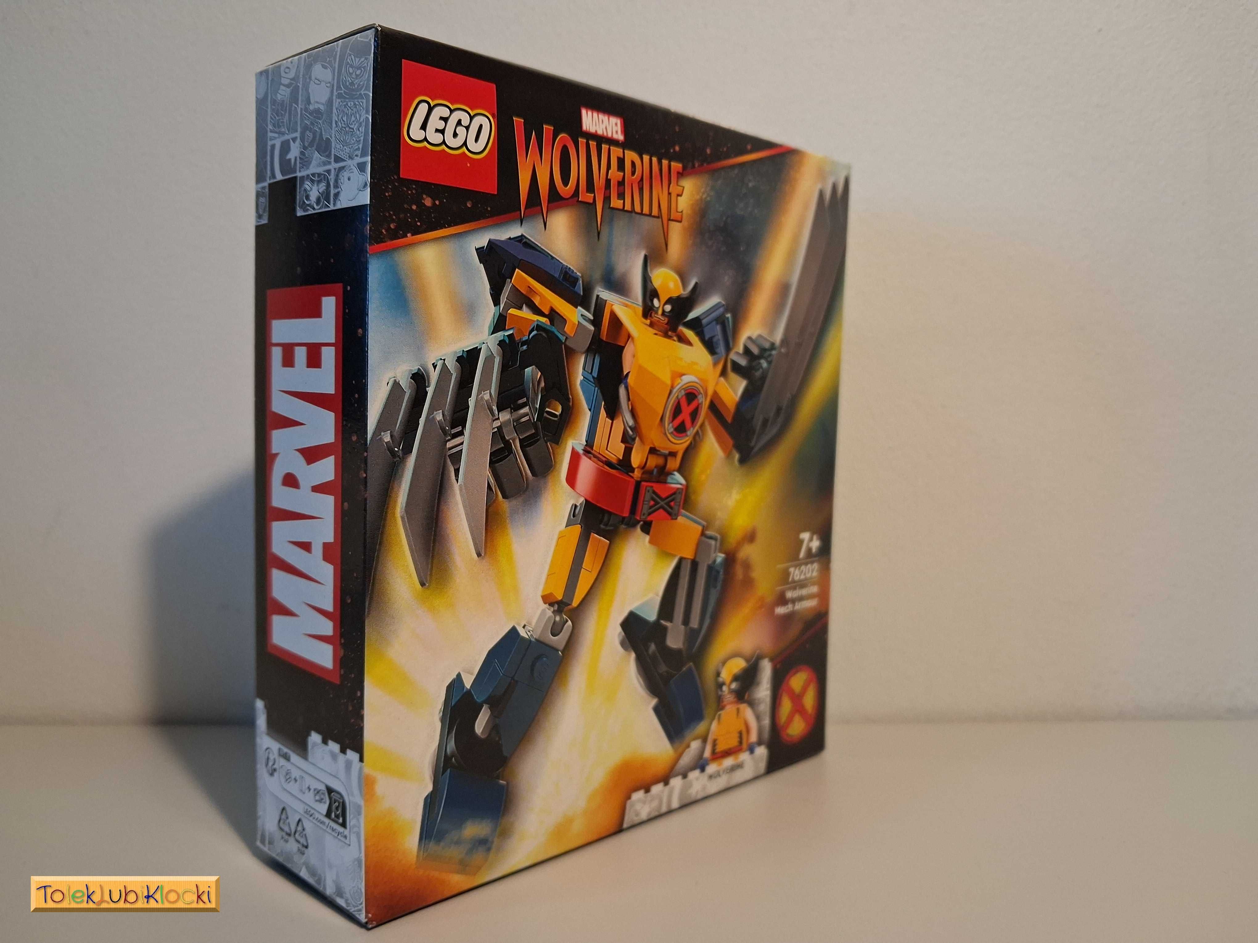 LEGO Marvel [76202] - Mechaniczna zbroja Wolverine'a [NOWY]