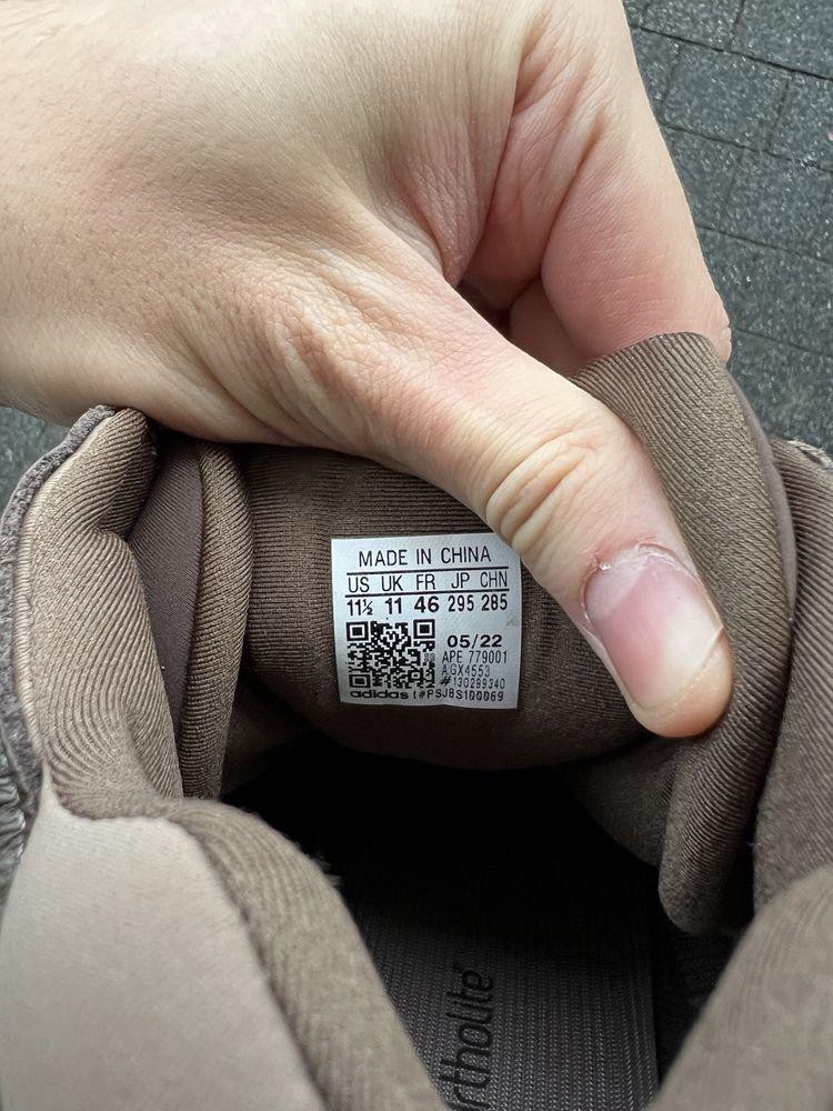 Adidas Yeezy 500 High Taupe Black sneakersy wysokie kanye 46
