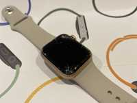 Apple watch SE gold alu starlight - 100% sprawny