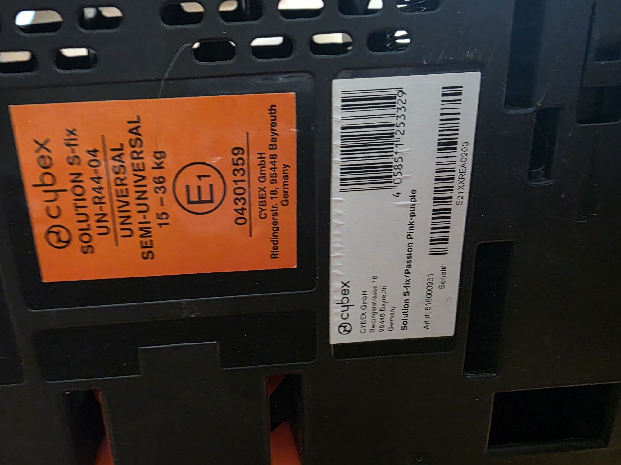Fotelik Cybex S-fix 15-36kg + gratis stoliczek