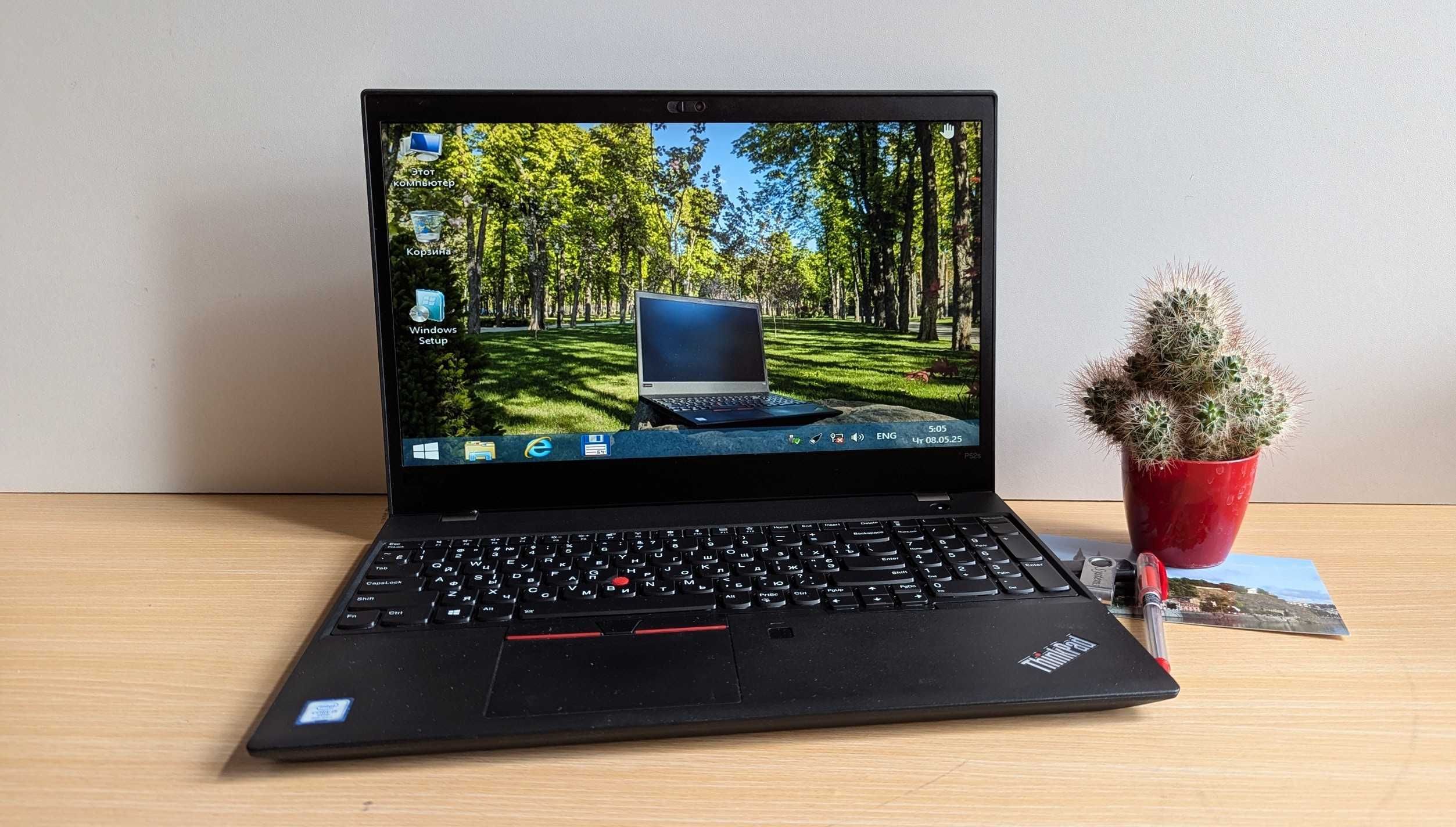 Lenovo ThinkPad P52s I5 8350U \8Gb\250Gb\NVidia Quadro P500 \IPS