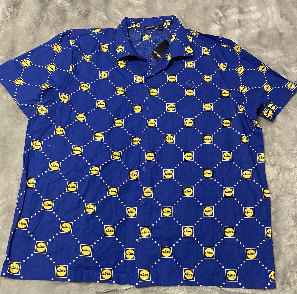 Koszula męska z Logo LIDL - XL 43/44