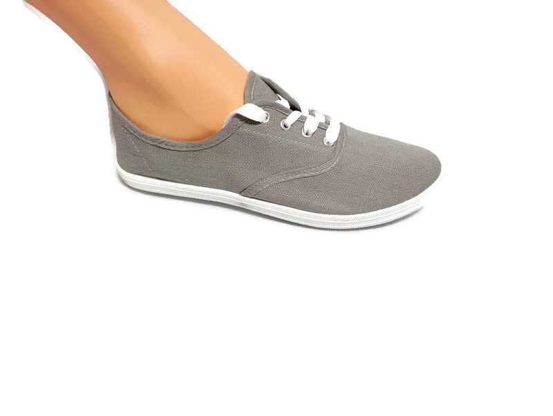 Tenisówki trampki damskie szare nr. 39