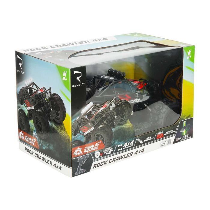 Samochód RC REVOLT Terenowy ROCK CRAWLER Zdalnie Sterowany AUTO 4x4