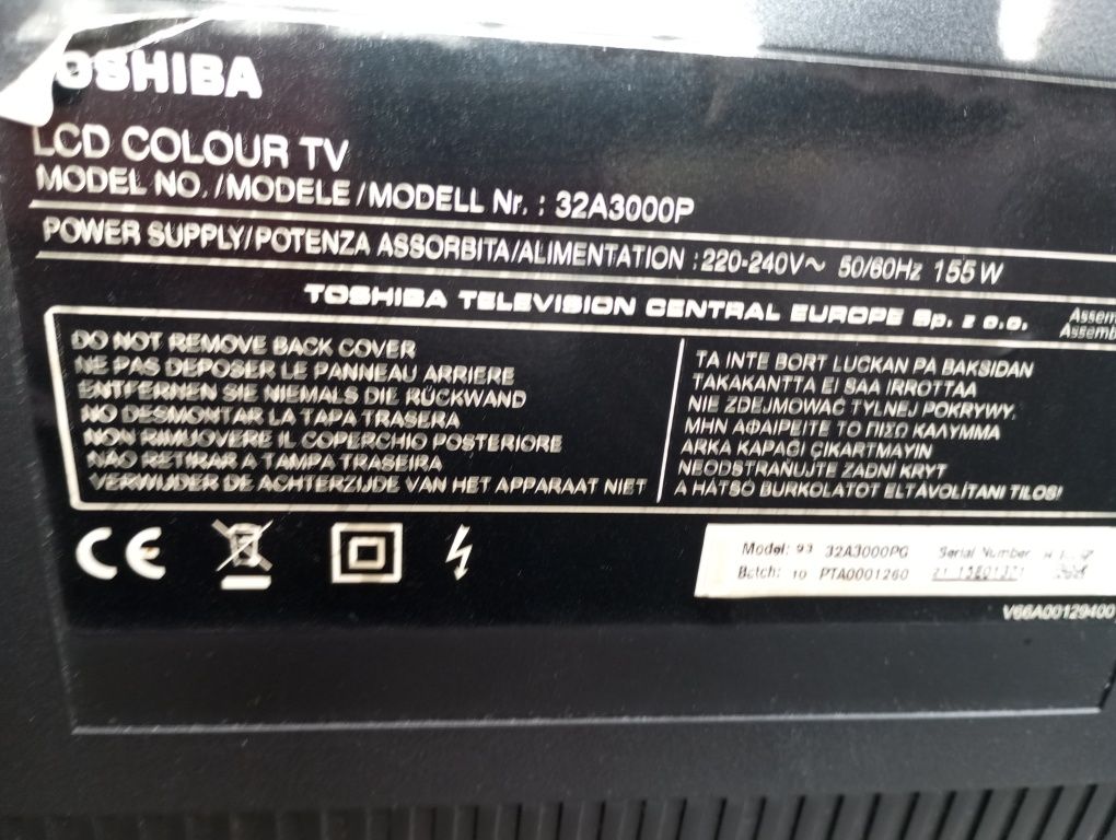 TV Toshiba 32 cale