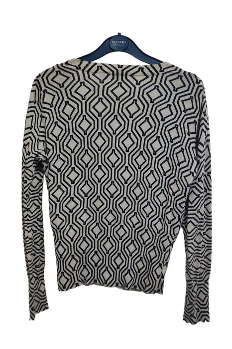 Casaco padrão geométrico