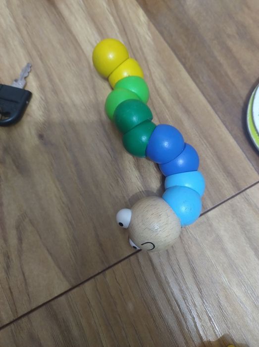 Zestaw zabawek drewnianych motesori montessori